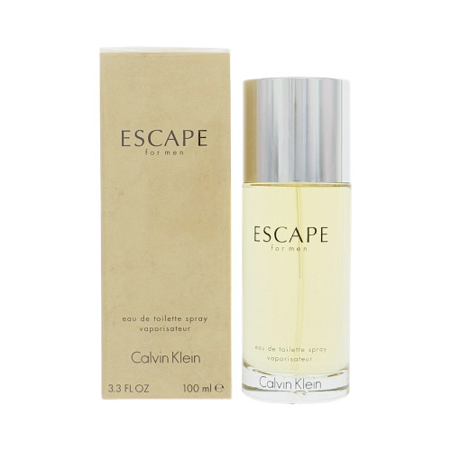 Escape By Calvin Klein 3.3 Oz Eau De Toilette Spray For Men - Box (088300100514)
