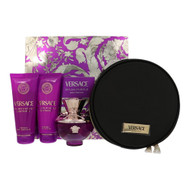 Dylan Purple By Versace 4 Pc Gift Set- 3.4Oz Edp Spray,3.4Oz Body Lotion,3.4Oz Shower Gel,Round Case Oz For Women - Gift Set (8011003902934)