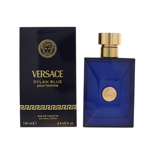 Dylan Blue By Versace 3.4 Oz Eau De Toilette Spray For Men - Box (8011003825745)