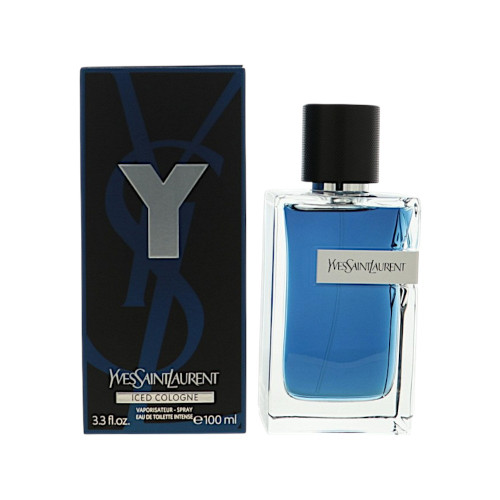 Y Iced Cologne Intense By Yves Saint Laurent 3.3 Oz Eau De Toilette Spray For Men - Box (3614274492330)