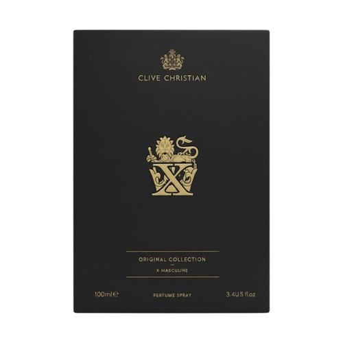 X Masculine By Clive Christian 3.4 Oz Eau De Parfum Spray For Men - Box (652638012896)