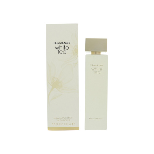 White Tea By Elizabeth Arden 3.3 Oz Eau De Parfum Spray For Women - Box (085805210458)