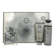 Club De Nuit Sillage By Armaf 4Pc Gift Set- 3.6 Oz Edp Spray, 0.34 Oz Edp Spray, 3.4 Oz Shower Gel,6.8 Oz Perfume Body Spray Oz For Men - Gift Set (6295199814857)