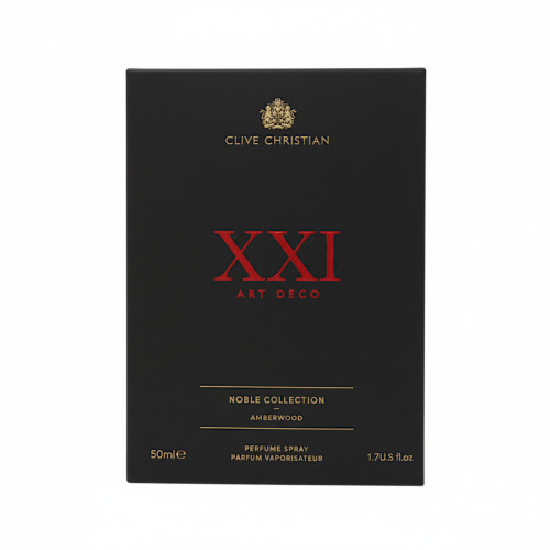 Xxi Noble Collection Art Deco Amberwood By Clive Christian 1.7 Oz Parfum Spray For Men - Box (652638014289)