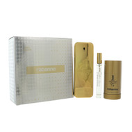 Paco Rabanne 1 Million By Paco Rabanne 3 Pc Gift Set-3.4Oz Edt Spray,0.34Oz Edt Spray,2.3Oz Deodorant Stick Oz For Men - Gift Set (3349668666508)