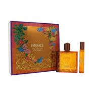 Eros Najim By Versace 2 Piece Gift Set For Men - 3.4 Oz Parfum Spray, 0.33 Oz Parfum For Men - Gift Set (8011003907106)