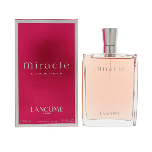Miracle By Lancome 3.4 Oz Eau De Parfum Spray For Women - Box (701019689087)