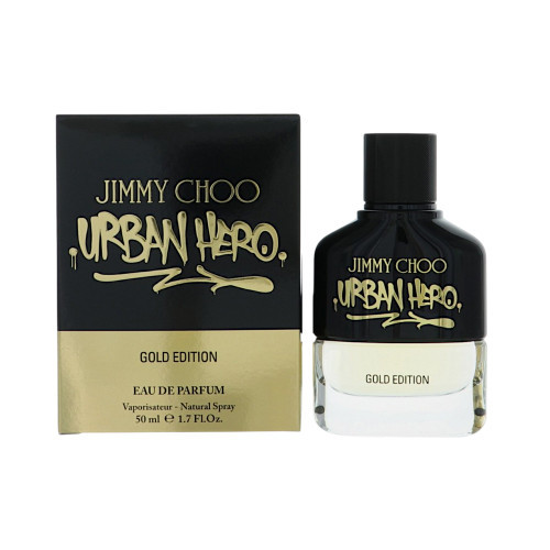 Urban Hero Gold Edition By Jimmy Choo 1.7 Oz Eau De Parfum Spray For Men - Box (3386460127073)