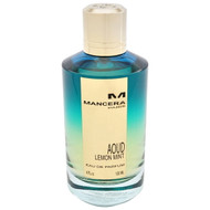 Aoud Lemon Mint By Mancera 4 Oz Eau De Parfum Spray For Unisex - Box (3760265190164)