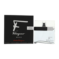 F By Ferragamo Black By Salvatore Ferragamo 3.4 Oz Eau De Toilette Spray For Men - Box (701019696504)