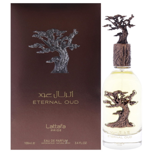 Eternal Oud By Lattafa 3.4 Oz Eau De Parfum Spray For Men - Box (6291108738115)