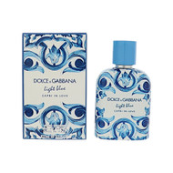 D&G Light Blue Capri In Love By Dolce & Gabbana 3.3 Oz Eau De Parfum Spray For Men - Box (8054754407280)