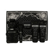 Moschino Toy Boy By Moschino 4 Piece Gift Set - 3.4 Oz Eau De Parfum Spray ,0.34 Oz Eau De Parfum Spray ,3.4 Oz Bath & Shower Gel ,3.4 Oz After Shave Balm For Men - Gift Set (8011003893836)