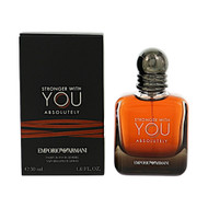 Emporio Armani Stronger With You Absolutely By Emporio Armani 1.7 Oz Eau De Parfum Spray For Men - Box (3614273335812)