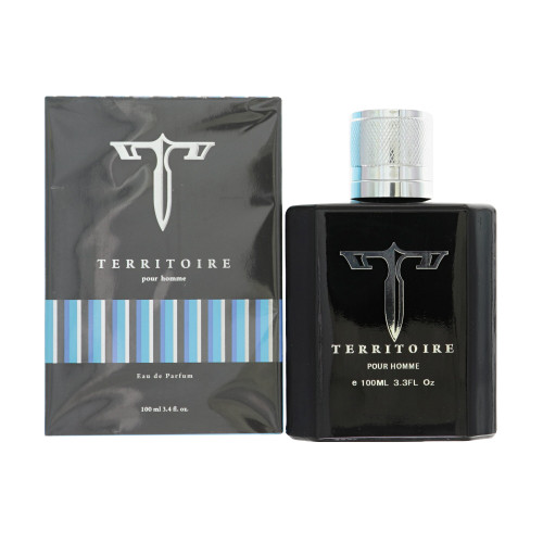 Territoire Blue By Yzy Perfume 3.4 Oz Eau De Parfum Spray For Men - Box (752084303637)