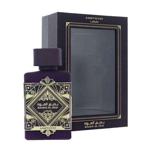 Bade'e Al Oud Amethyst By Lattafa 3.4 Oz Eau De Parfum Spray For Men - Box (6291108733875)