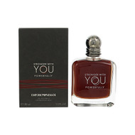 Stronger With You Powerfully By Emporio Armani 3.3 Oz Eau De Parfum Spray For Men - Box (3614274747058)