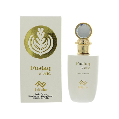 Fustaq A Latte By Luniche 3.4 Oz Eau De Parfum Spray For Unisex - Box (850068869343)