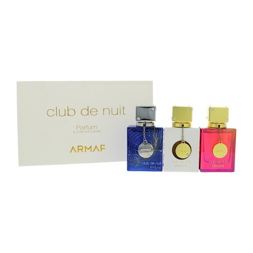 Club De Nuit By Armaf 3Pc Gift Set-1 Oz Iconic Edp Spray,1 Oz Imperiale Edp Spray, 1 Oz Untold Edp Spray Oz For Men - Gift Set (6294015175240)
