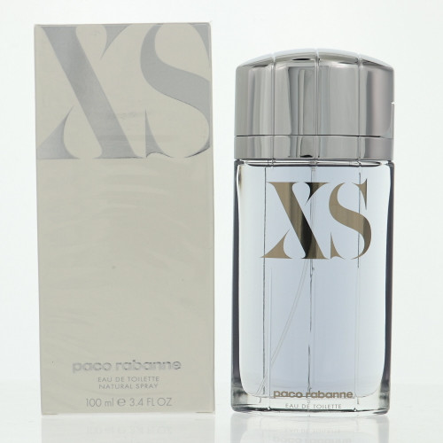 Xs By Paco Rabanne 3.4 Oz Eau De Toilette Spray For Men - Box (3349668576081)