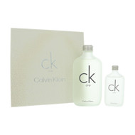 Ck One By Calvin Klein 2 Piece Gift Set For Unisex - 6.7 Oz Eau De Toilette Spray, 1.6 Oz Eau De Toilette Spray For Unisex - Gift Set (3616306130012)