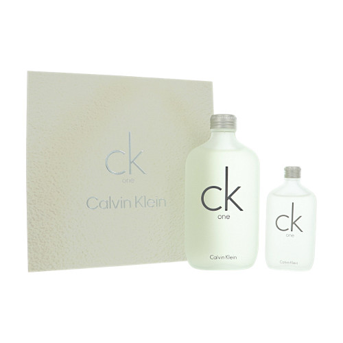 Ck One By Calvin Klein 2 Piece Gift Set For Unisex - 6.7 Oz Eau De Toilette Spray, 1.6 Oz Eau De Toilette Spray For Unisex - Gift Set (3616306130012)