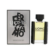 Uomo By Salvatore Ferragamo 3.4 Oz Eau De Toilette Spray For Men - Box (8056860215384)