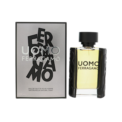 Uomo By Salvatore Ferragamo 3.4 Oz Eau De Toilette Spray For Men - Box (8056860215384)