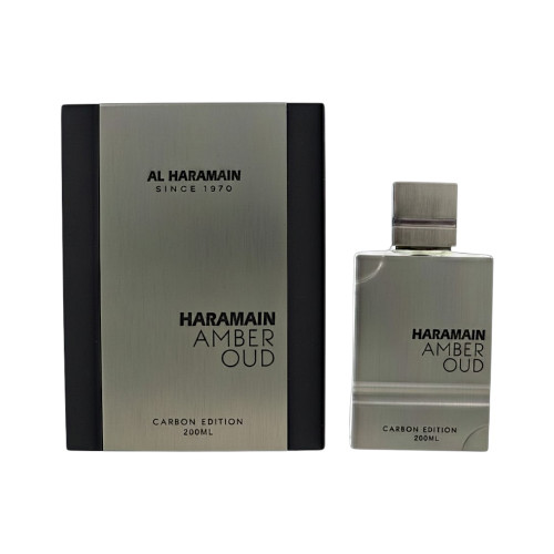 Amber Oud Carbon By Al Haramain 6.7 Oz Eau De Parfum Spray For Men - Box (6291106812589)