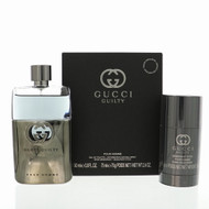 Gucci Guilty By Gucci 2 Piece Set For Men: 3 Oz Eau De Toilette Spray, 2.4 Oz Deodorant Stick For Men - Gift Set (3616305267092)