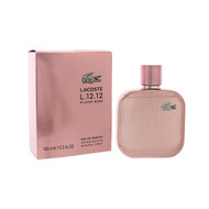 L.12.12 Silver Rose By Lacoste 3.3 Oz Eau De Parfum Spray For Women - Box (3386460165921)