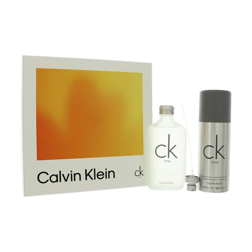 Ck One By Calvin Klein 2 Piece Gift Set For Unisex - 3.4 Oz Eau De Toilette Spray, 5.0 Oz Deodorant For Unisex - Gift Set (3616306728165)