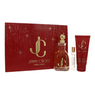 I Want Choo By Jimmy Choo 3 Piece Gift Set For Women - 3.3 Oz Eau De Parfum Spray, 0.25 Oz Eau De Parfum Spray, 3.3 Oz Body Lotion For Women - Gift Set (3386460169301)