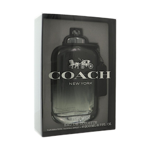 Coach New York By Coach 6.7 Oz Eau De Toilette Spray For Men - Box (3386460097659)