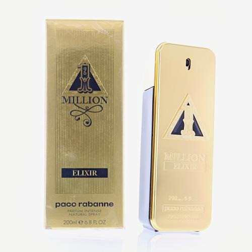 Paco Rabanne 1 Million Elixir By Paco Rabanne 6.8 Oz Eau De Parfum Intense Spray For Men - Box (3349668600298)