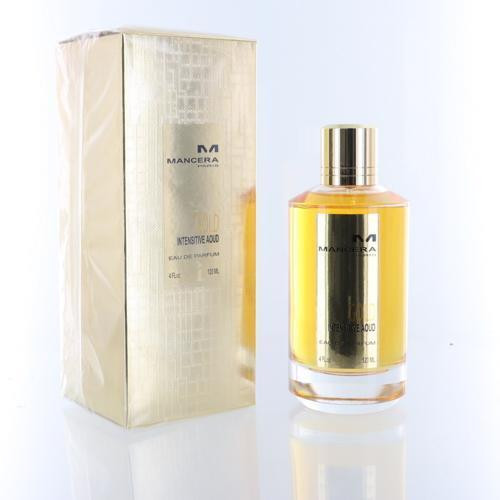 Gold Intensive Aoud By Mancera 4 Oz Eau De Parfum Spray For Unisex - Box (3760265190522)