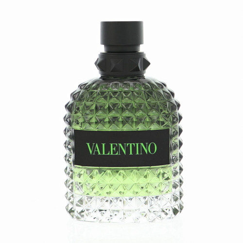 Born In Roma Green Stravaganza By Valentino 3.4 Oz Eau De Toilette Spray For Men - Tester (3614274046175)