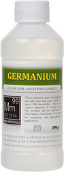 Germanium comes in 8, 16 and 128 ounce bottles.