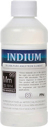 Indium comes in 8, 16 and 128 ounce bottles.