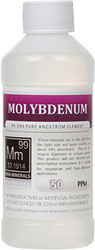 Molybdenum comes in 8, 16 and 128 ounce bottles.
