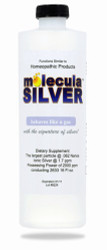 Molecula Silver comes in 16, 32 and 128 ounce bottles.