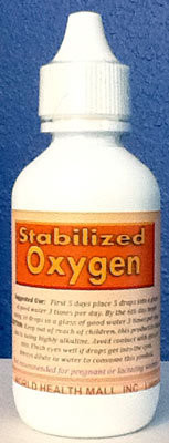 Stabilized Oxygen comes in a 2 ounce bottle.