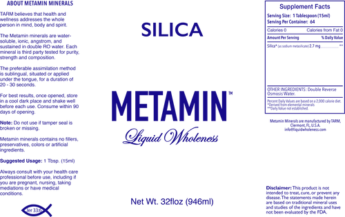 Silica comes in 16, 32 or 128 ounce sizes, just right for your personal needs.