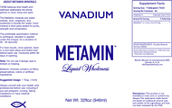 Vanadium comes in 16, 32 or 128 ounce sizes, just right for your personal needs.