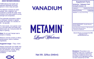 Vanadium comes in 16, 32 or 128 ounce sizes, just right for your personal needs.