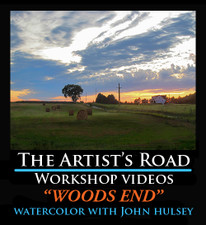 Woods End Watercolor Workshop with John Hulsey Zoom Recording