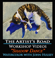Shadow Dance Watercolor Workshop with John Hulsey Zoom Recording