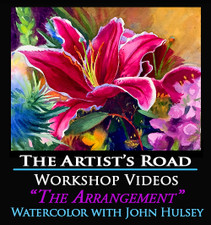 The Arrangement Watercolor Workshop with John Hulsey Zoom Recording