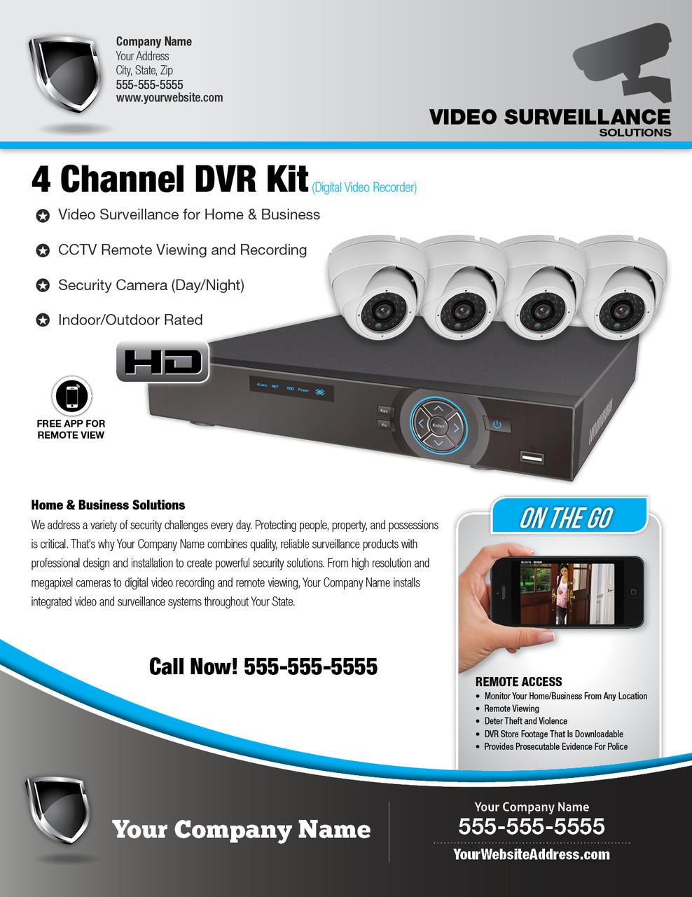 CCTV Flyer - SS&Si Dealer Network