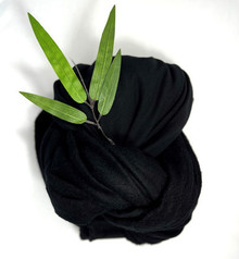 100% Bamboo Jersey 69 Yds Black